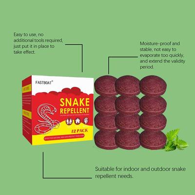 Outdoor Wildlife Repellent Pellets: Effective Against Snakes, Rabbits, Squirrels, Rats, and Cats
