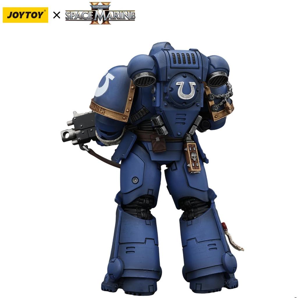 HiPlay JOYTOY Warhammer Ultramarines Bratr Chiron Chairon JT00072 Mariňáci Hra Speciální Limitovaná Edice Pohyblivá Figurka Malovaný Hotový Produkt