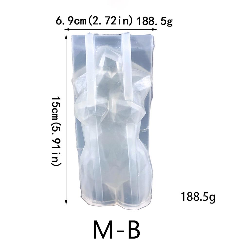 3D Europäische Menschliche Körper Statue Dekor Kerze Silikon Form Epoxidharz DIY Ornamente Machen Seife Schmelzen Hause Dekorationen