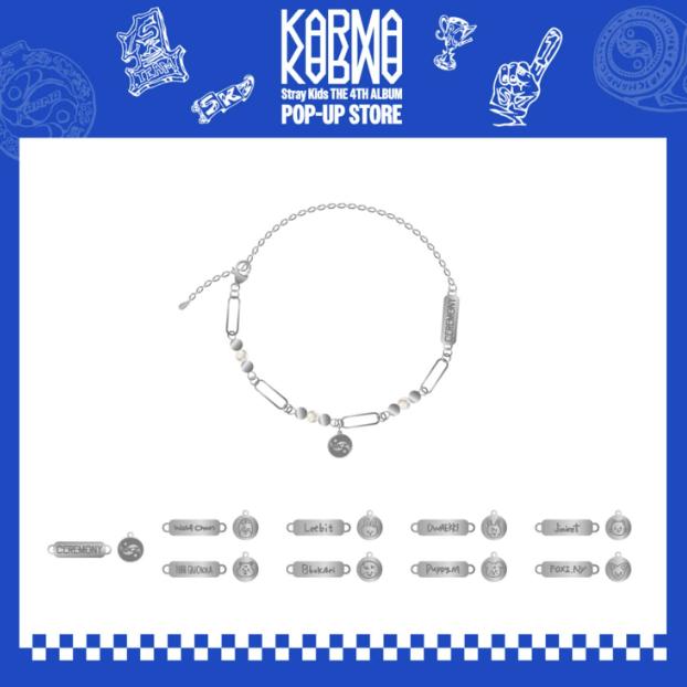 Précommande Stray Kids Boutique Éphémère KARMA SZKOO Collier Cérémonie