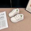 2026 Kids' White Velcro Soft Sole Unisex Casual Shoes: Breathable, Versatile, Simple Sports Design.