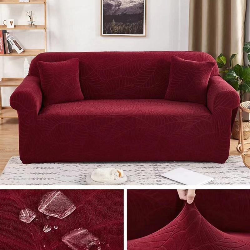 

Водонепроницаемый эластичный чехол для дивана для гостиной, 1/2/3/4-местный толстый флисовый L-образный угловой чехол для дивана, защита для кресла 1 Seater 90-140cm