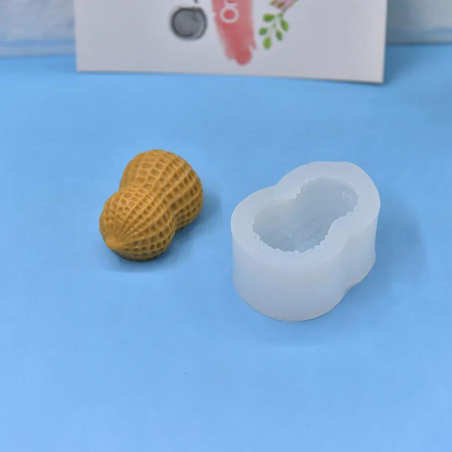 1PCS Large and Medium Small Peanut Candle Silicone Decorative Piece,Creative Aromatherapy Cross-Border Supply Handmade DIY Craft