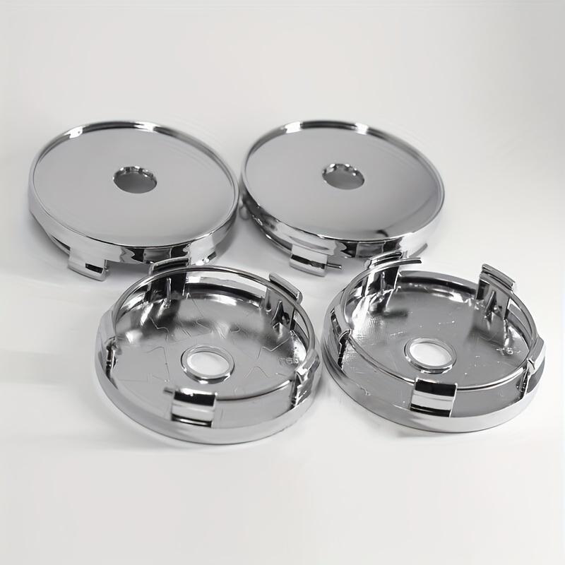 4pcs Skull Design Wheel Center Hub Caps - 2.36" Fit Emblem Covers for Cars, Motorcycles, Trucks & SUVs