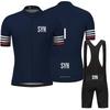 2026 Herr Sommar Kortärmad Cykeltröja Set MTB Maillot Ropa Ciclismo Cykelkläder Andningsbara Cykelkläder