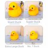 Floating Giant Soft Rubber Duck Waterproof Children's Bath Toys  Birthday Gift