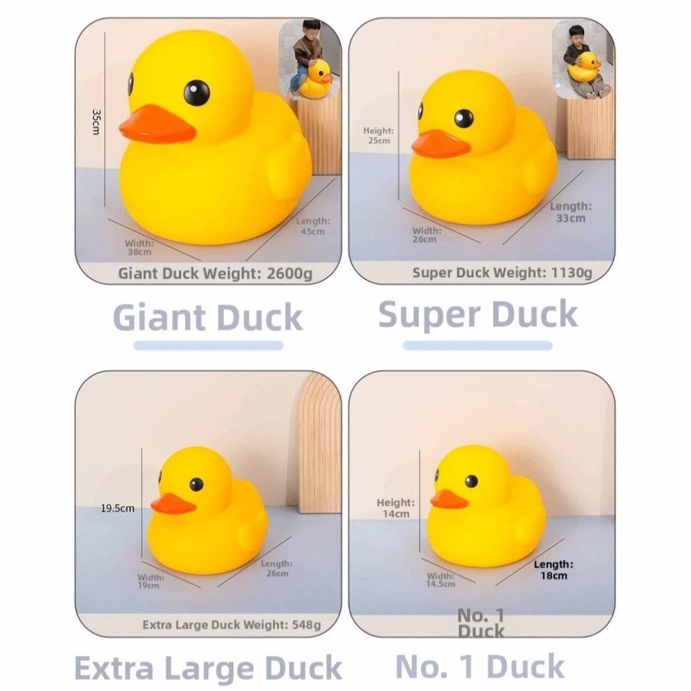 Floating Giant Soft Rubber Duck Waterproof Children's Bath Toys  Birthday Gift