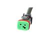 Heavy Duty Wirings Fog Light Converter Adapters From H8/H11 To Deutsch Connector