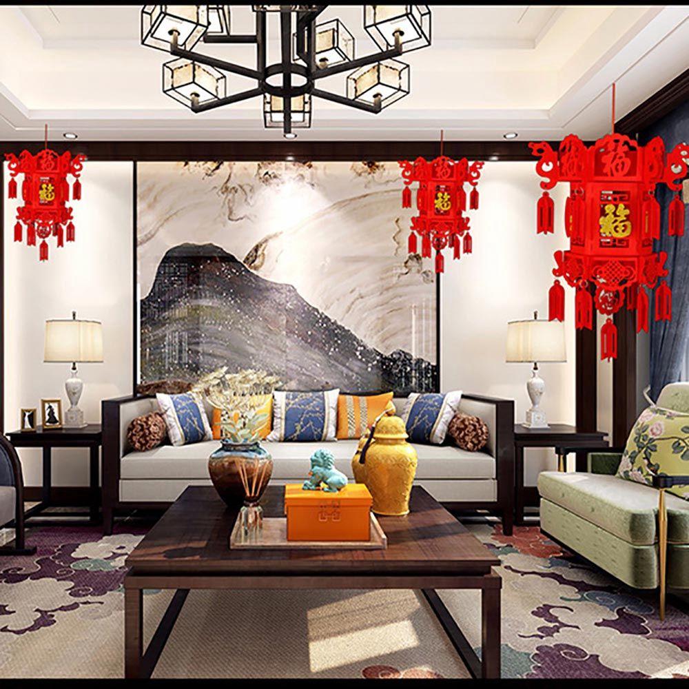 Good Fortune Creative Hanging Pendant New Year Decor Spring Festival Props Festival Lantern