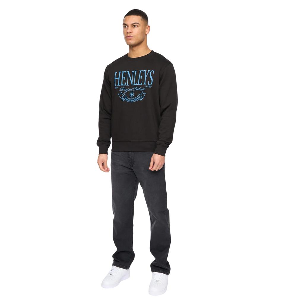 Henleys Mens Henbank Crew Neck Sweatshirt