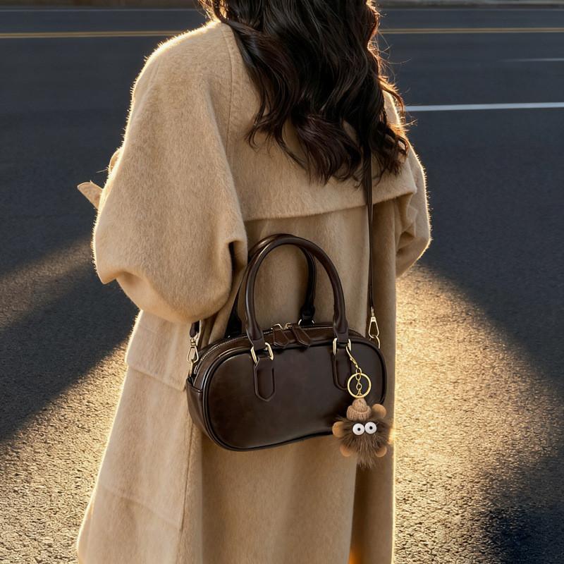 Street Style Pu Crossbody Bag For Women With Zipper Closure And Mobile Pocket