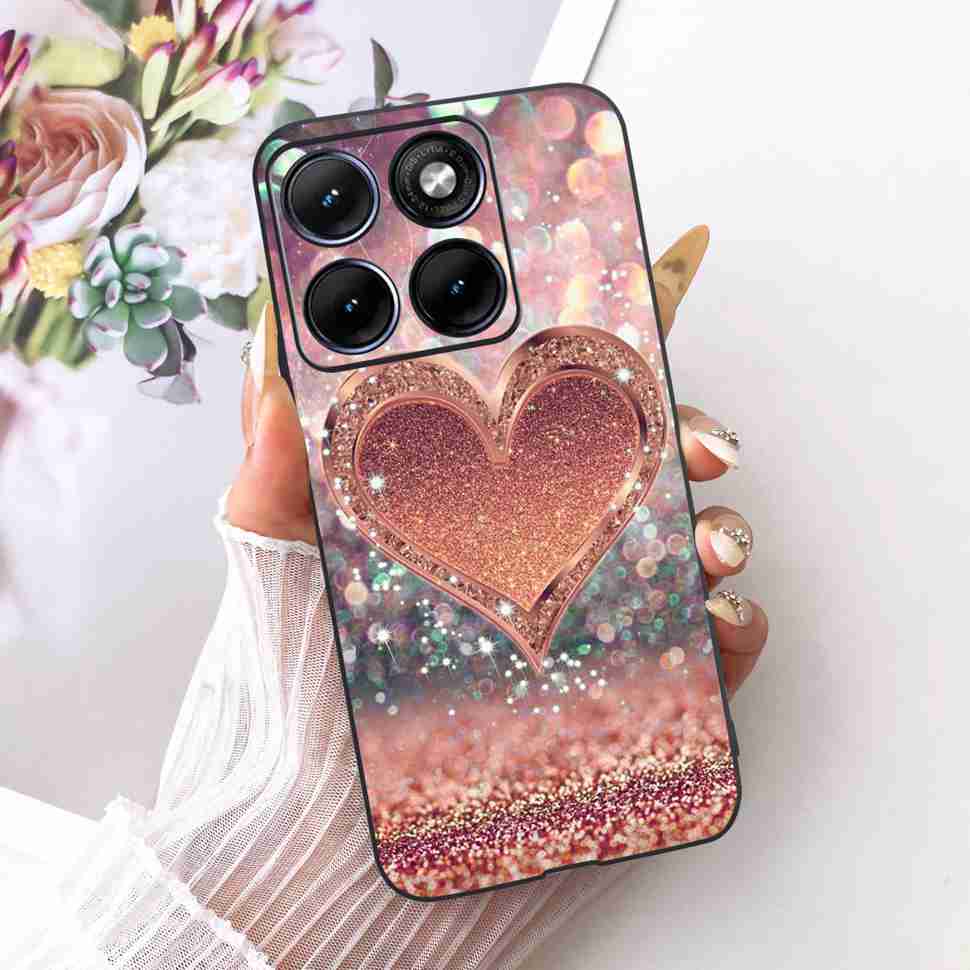 For Motorola Edge 70 Fusion 5G Case Cartoon Cat Panda TPU Black Cover For XT2605-1 XT2605-2 XT2605-4 Soft Silicone Phone Cases