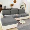 Jacquard Fabric Sofa Seat Cover For Living Room Removable Solid Colors Couch Slipcover Thicken Elastic Furniture Protector