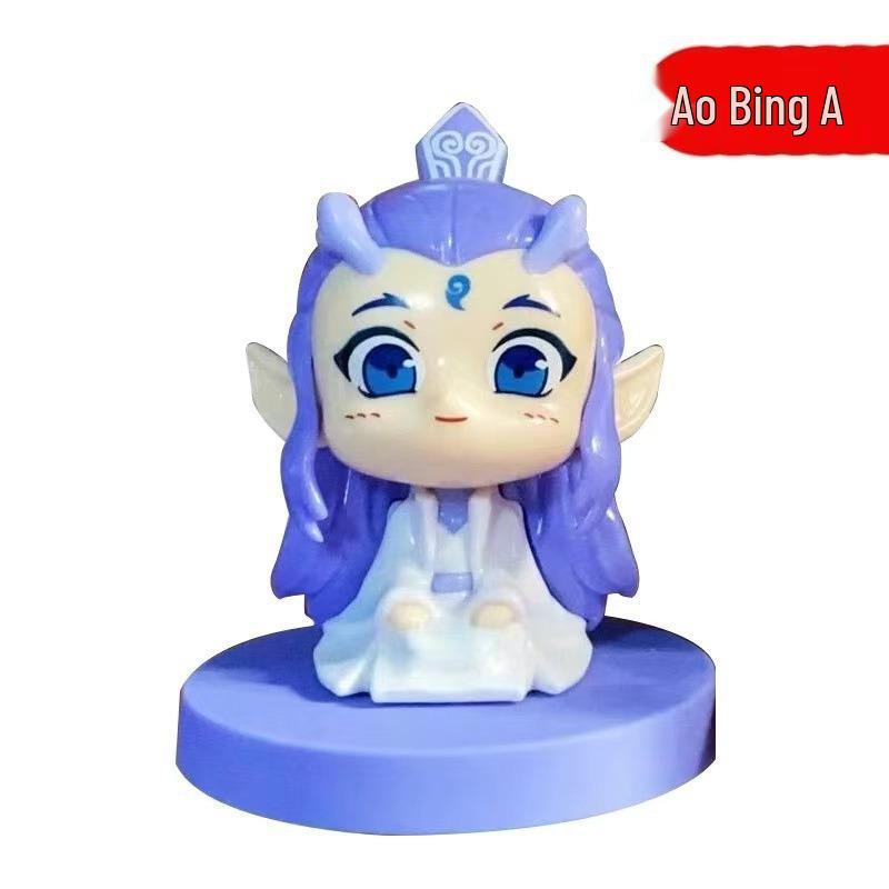 Nezha & Ao Bing Demon Child Figurine Blind Box - Toy Gift Ornament Decoration