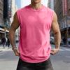 Unisex Sleeveless Casual Tank Top Loose Fit Vintage Streetwear Style Athletic Muscle Shirt Comfortable Fabric Soft Texture