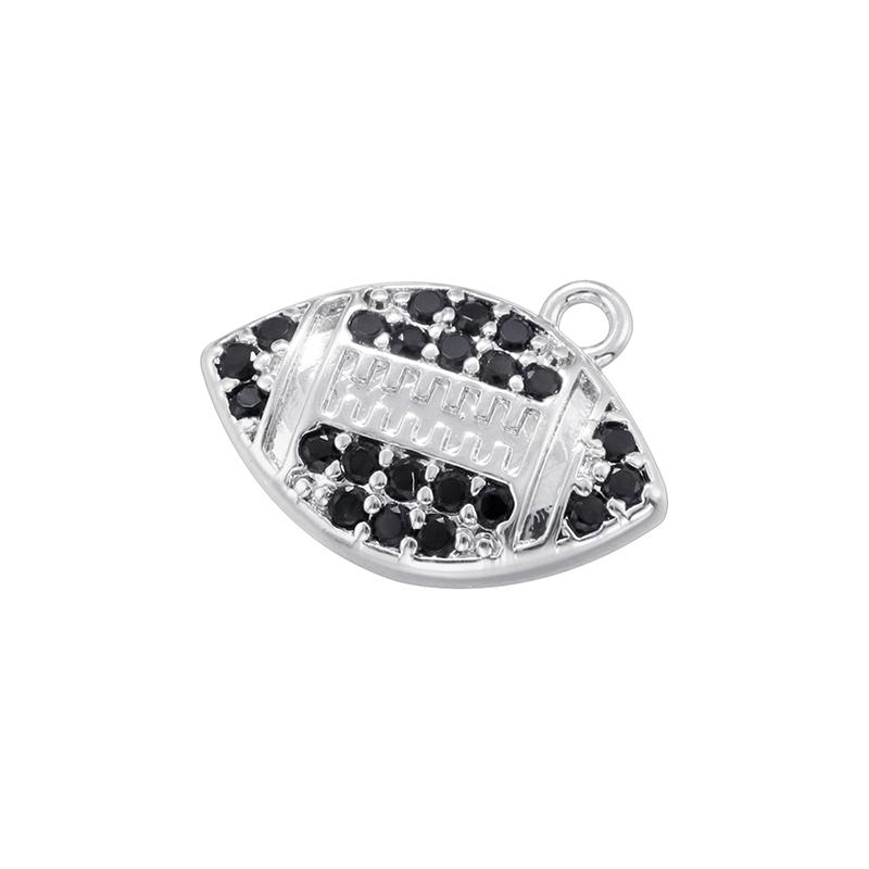 4Pcs/lot,Sports Charms Rugby/Football/Flowers/Celebration Series Pendants DIY Jewelry Accessories:VD1533–VD1544