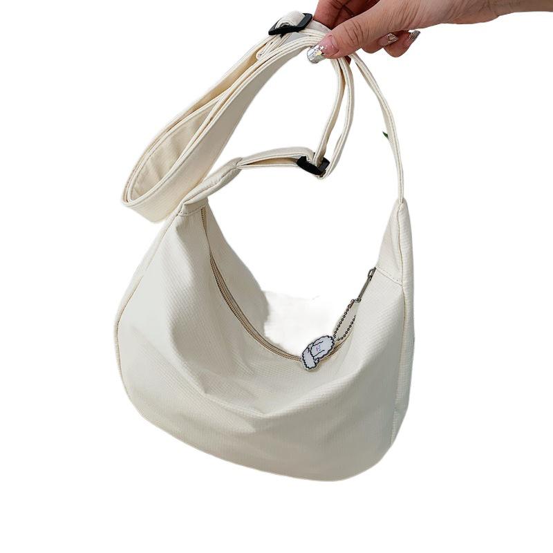 Summer Dumpling Bag: Large Capacity Crossbody Shoulder Bag for Students