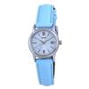 LTP-V002L-2B3 Women's Standard Analog Blue Leather Band Watch