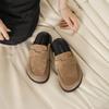 LUXSOLE Kork Wildleder Clogs Hausschuhe für Damen Herren Clogs Schuhe Klassische Kork Rutschfeste Outdoor-Slipper mit Fußgewölbeunterstützung Mules