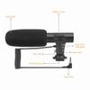 Simple Microphone 3.5mm Jack Hot Shoe Mount DV Stereo Microphone for Camera Interview Film Recording