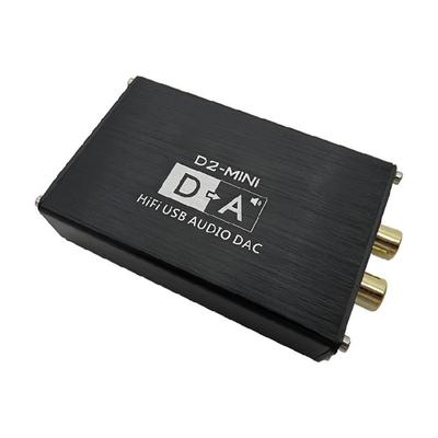 Durability Aluminum USB Decoders USB Audios Interfaces Delivers Clear Decoding for Music Enthusiasts ES9018K2M Chip