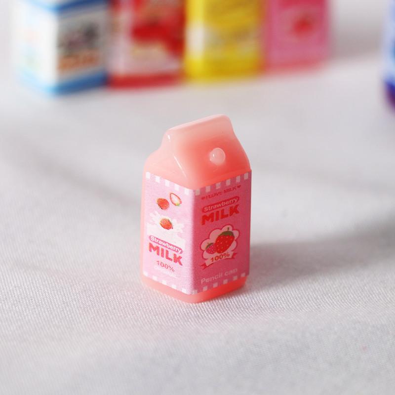 

1/12 1Piece Cute Miniature Dollhouse Accessories Milk Miniature Food Model Toy For Kids Dollhouse Accessories Decoration Toys