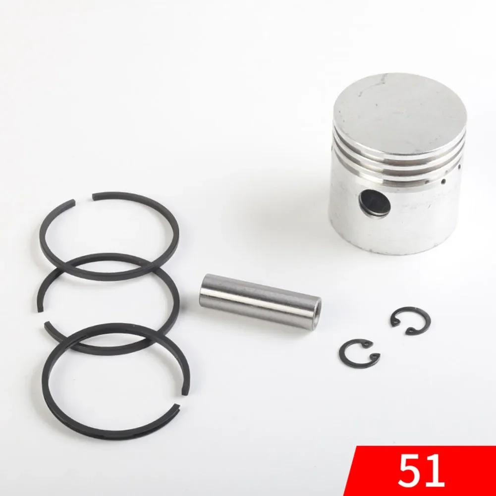High Performance Air Compressor Piston Kit with Essential Accessories Including Pins and Circlips for Effective Repairs