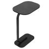 Sofa Side Table Space Saving MDF Tabletop Modern Sofa End Table with Carbon Steel Frame for Living Room Bedroom Balcony