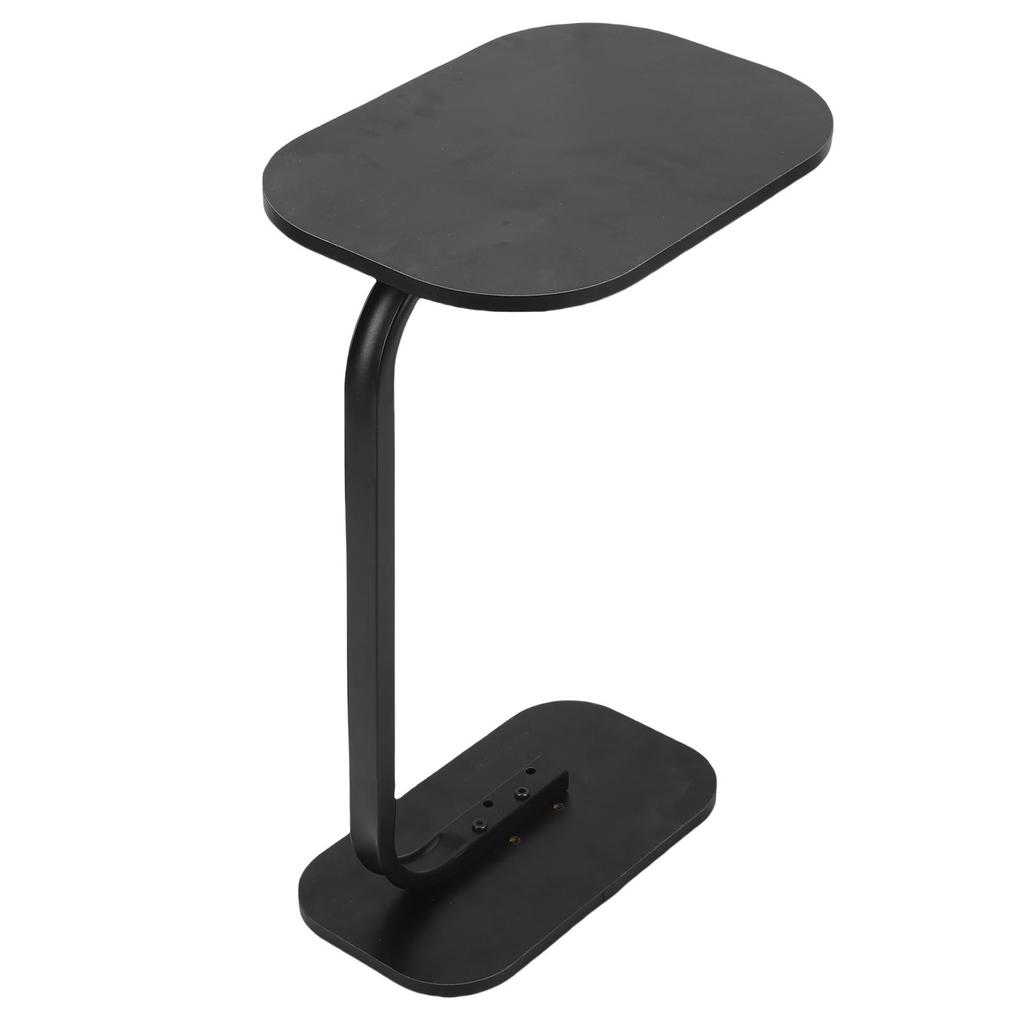 Sofa Side Table Space Saving MDF Tabletop Modern Sofa End Table with Carbon Steel Frame for Living Room Bedroom Balcony