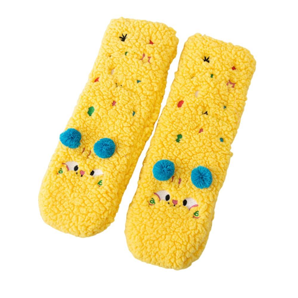 Thickened Floor Socks Lambswool Stockings Cute Socks  Female