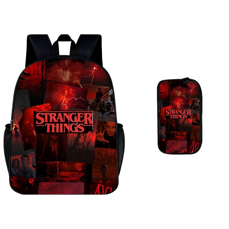 Stranger Things 5 Kinderrucksack Federmäppchen 2-teiliges Set KTB