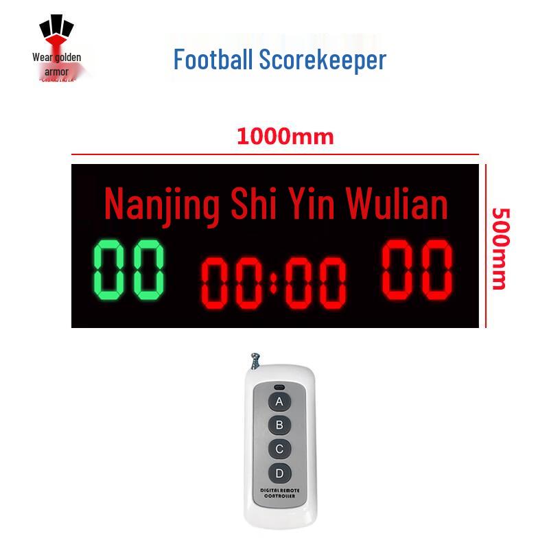 LED Electronic Football Scoreboard