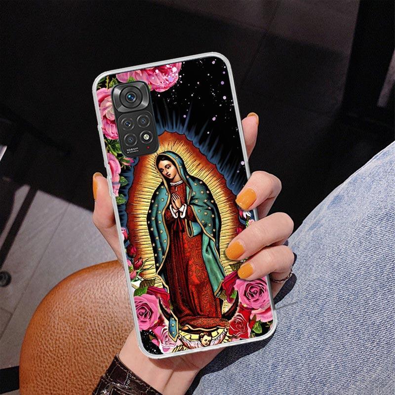 Virgin De Guadalupe Virgen Mary Phnoe Case for Phnoe Case for Xiaomi Redmi Note 15 14 14S 13 Pro Plus 12 12S 11S 11E 10S 10 11T