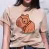 Capybara Top Women Graphic Summer Anime Tshirts feUnisex Comic Funny Unisexga Clothing