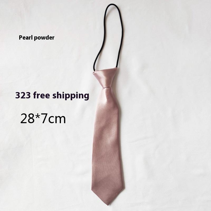 Petits Élastiques pour Enfants Élastiques Couleur Pure Accessoires d'Activité pour Bébés Filles Cravates pour Uniforme Scolaire Enfants