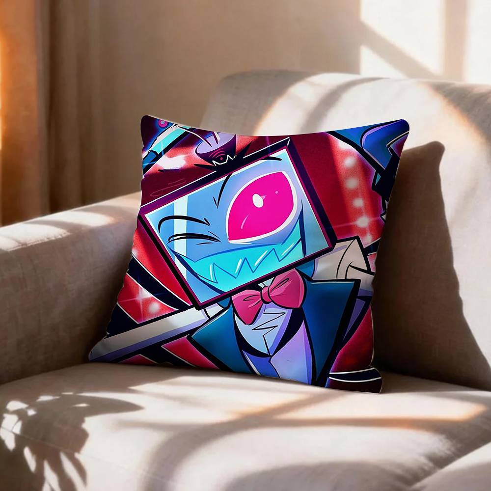 COOL HHotel HHazbinS Vox Bank Pillow Case Pattern Printed Pillowcase For Living Room Sofa Cushion Cover