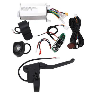 36V Elektroroller Controller Set Aluminiumlegierung Bremshebel und Leiterplatte Rücklicht Scheinwerfer Kit