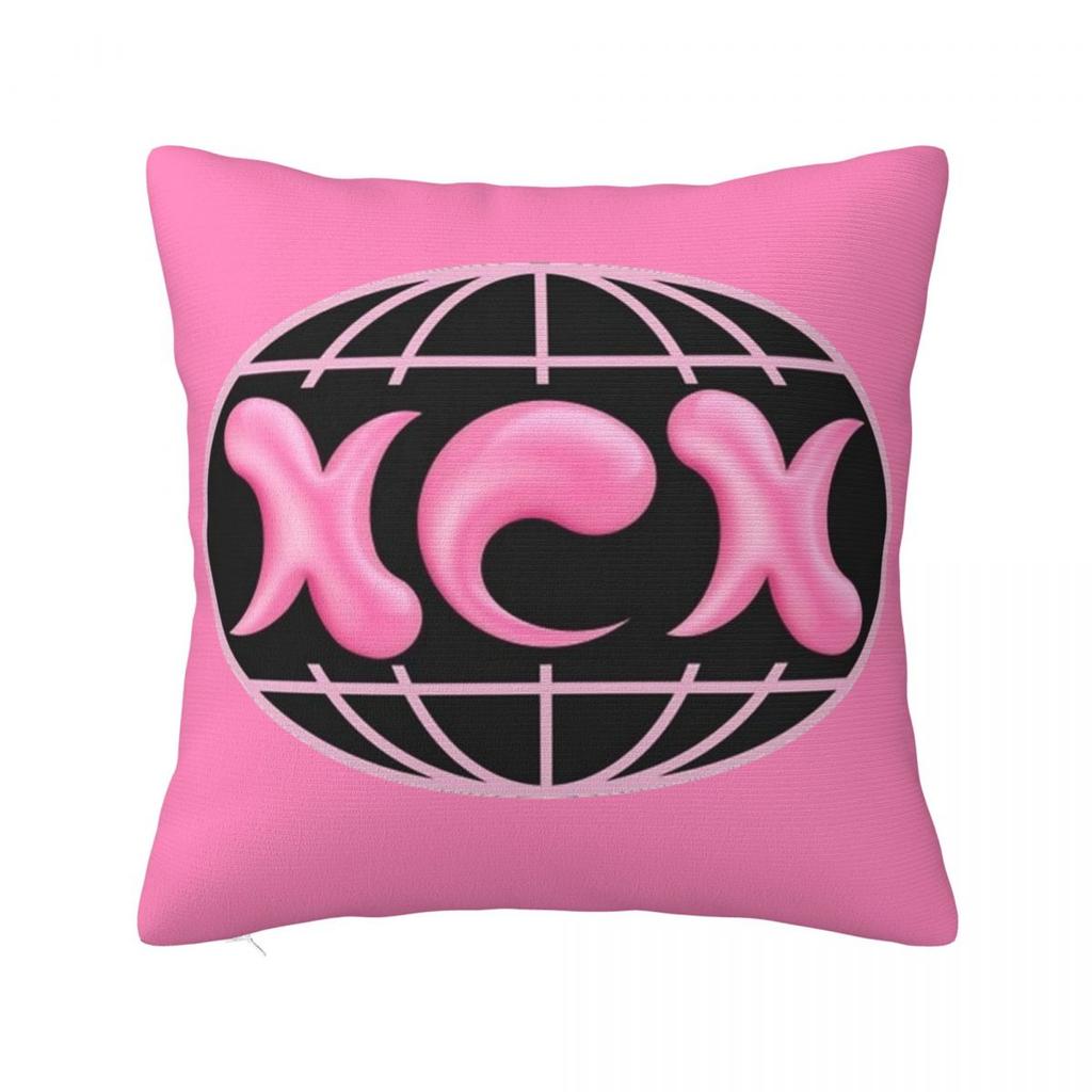 Charli XCX Brat Pillow Case Club Classics Pop Music Brat Album Cushion Covers Polyester Decorative Pillowcase for Sofa 18