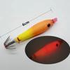 Luminous Squid Jig Silicone Cloth Wrapping Octopus Jig Lure Jigging Lure  Sea Fishing