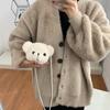 Cute Bear Plush Shoulder Bag For Children Kids Cartoon Messenger Bags Kawaii Plush Purses Little Girls Stuffed Animals Backpack