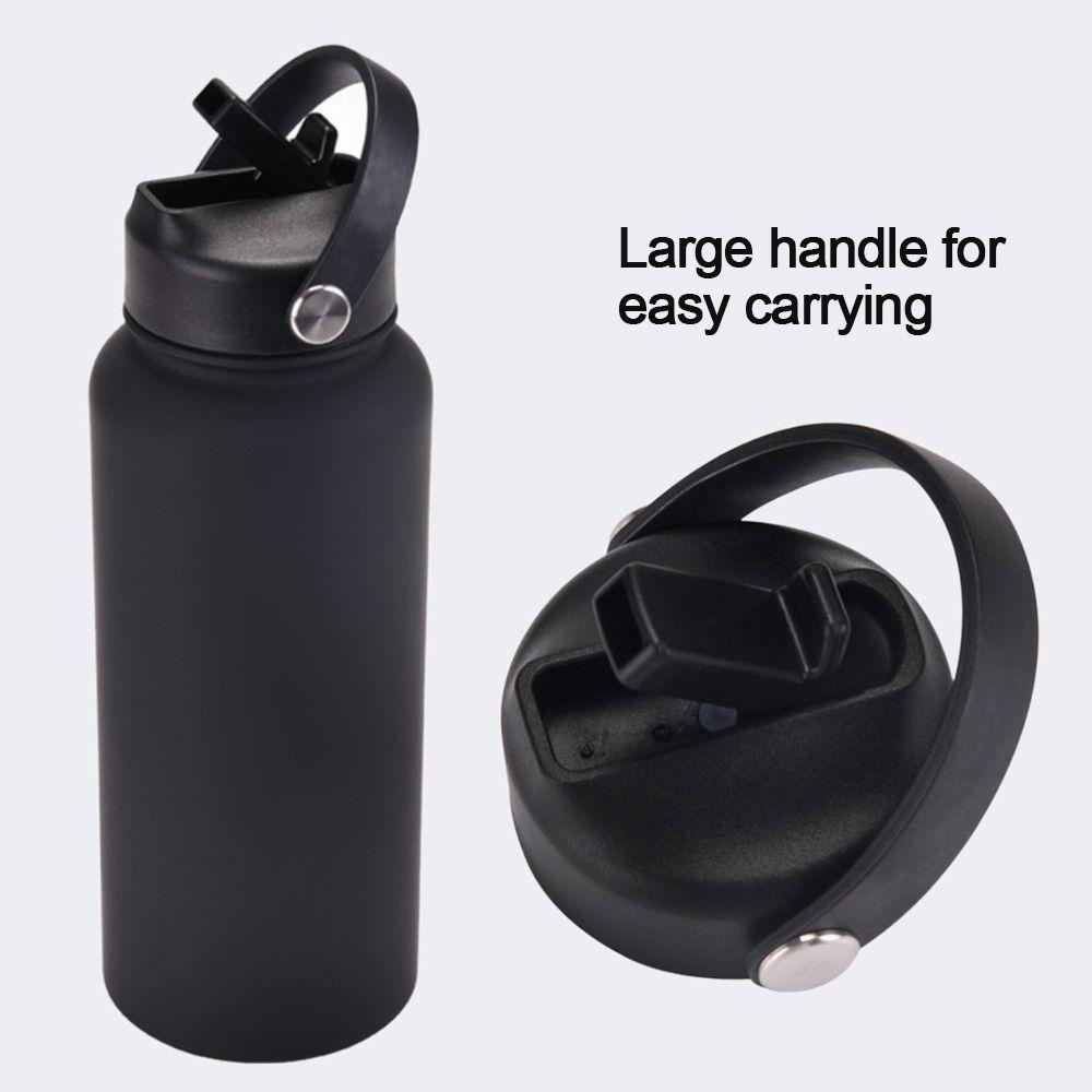 Wide Mouth Spout Lid Splash Spill Proof Vacuum Bottle Replacement Lid  Sport Bottle Accessories