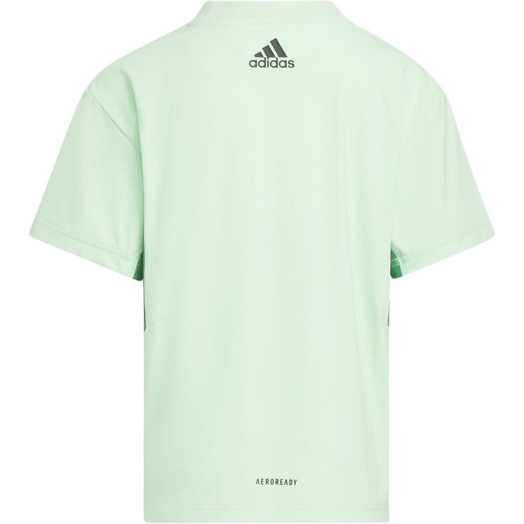 adidas T Shirt FUNCTIONAL Light Green Kids' JI9773