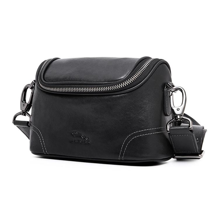 

Новые сумки кроссбоди из коровьей кожи JAGUAR, сумки на плечо, мужские, черные JA1T1200593101 20.6*6.6*14.0CM