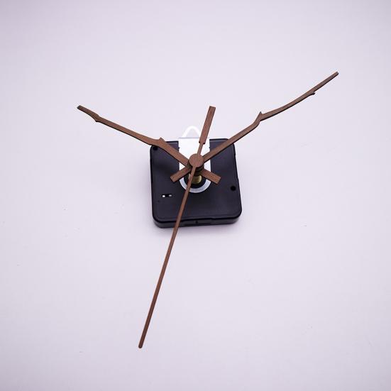 1 Set Clock Accessories Mute Repair Parts Decorative Quartz Clock Mechanism Movement Pointer Long Shaft DIY Kit for Home