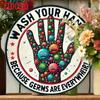 Vintage Metal Tin Sign Retro Wall Art Decor 20x20cm