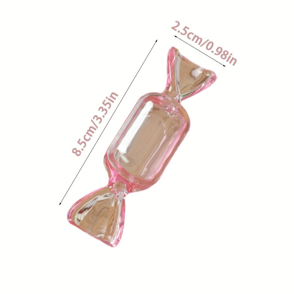 20 Stück Niedliche Süßigkeitenförmige Schmuckschatulle Mini Transparent Ring Organizer Tragbar Reise Party Aufbewahrung Geschenkboxen Zubehör