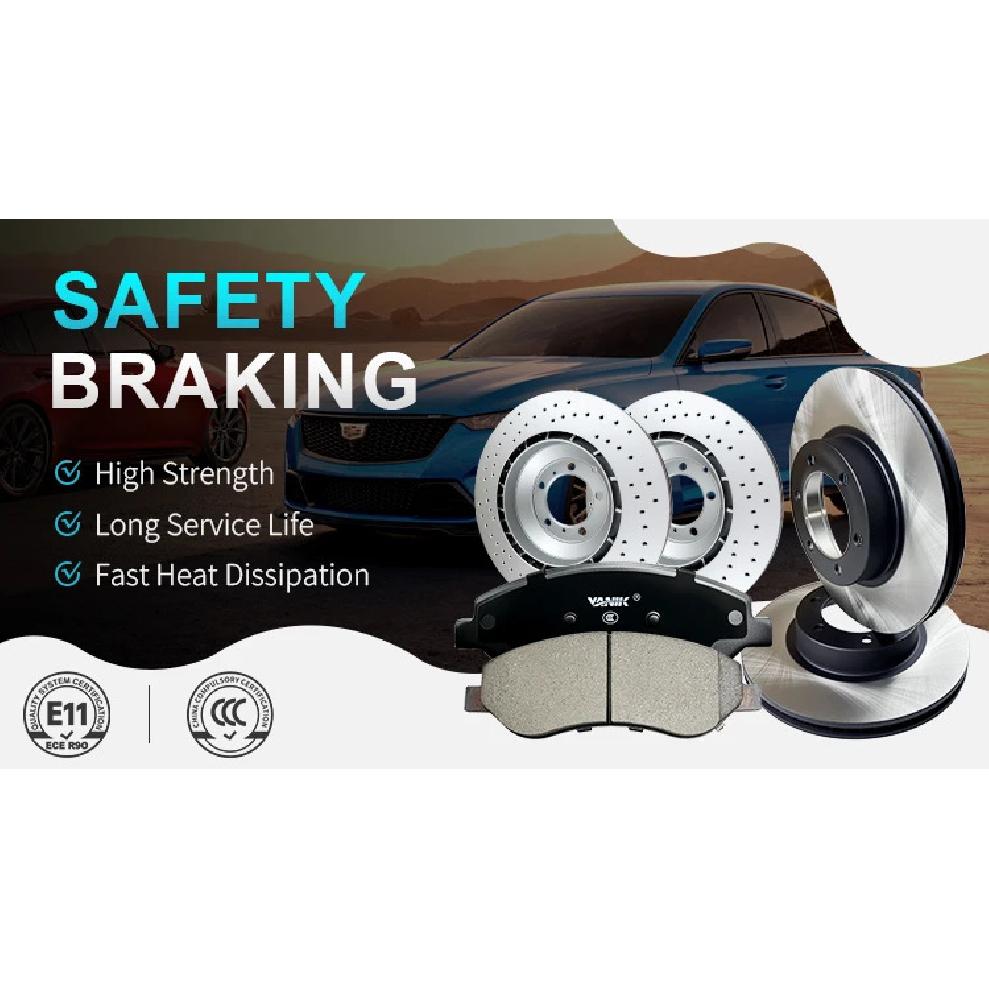 VANIK 95B615301J 95B615301E 95B615301AA High Quality Auto Part Brake System Brake Disc For Macan Rotors Wheel Front Brake Disc