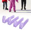 2 Pairs Skate Guards Portable Ice Skate Blade Covers Adjustable Ice Skate Blade Protector for Hockey Skates Figure Skates Ice Skates Purple