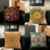 Pattern Ddharmacakra Cushion Cover Creative Pillowcases for Interior Decoration Office Living Room Home Car Hot
