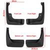 Car Mud Flaps For Toyota Camry Altis Aurion XV40 2007-2010 2011 Guards Mudguards